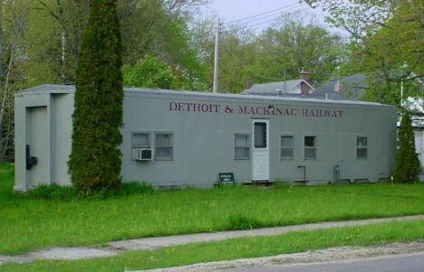 DM Freight Station at Cheboygan